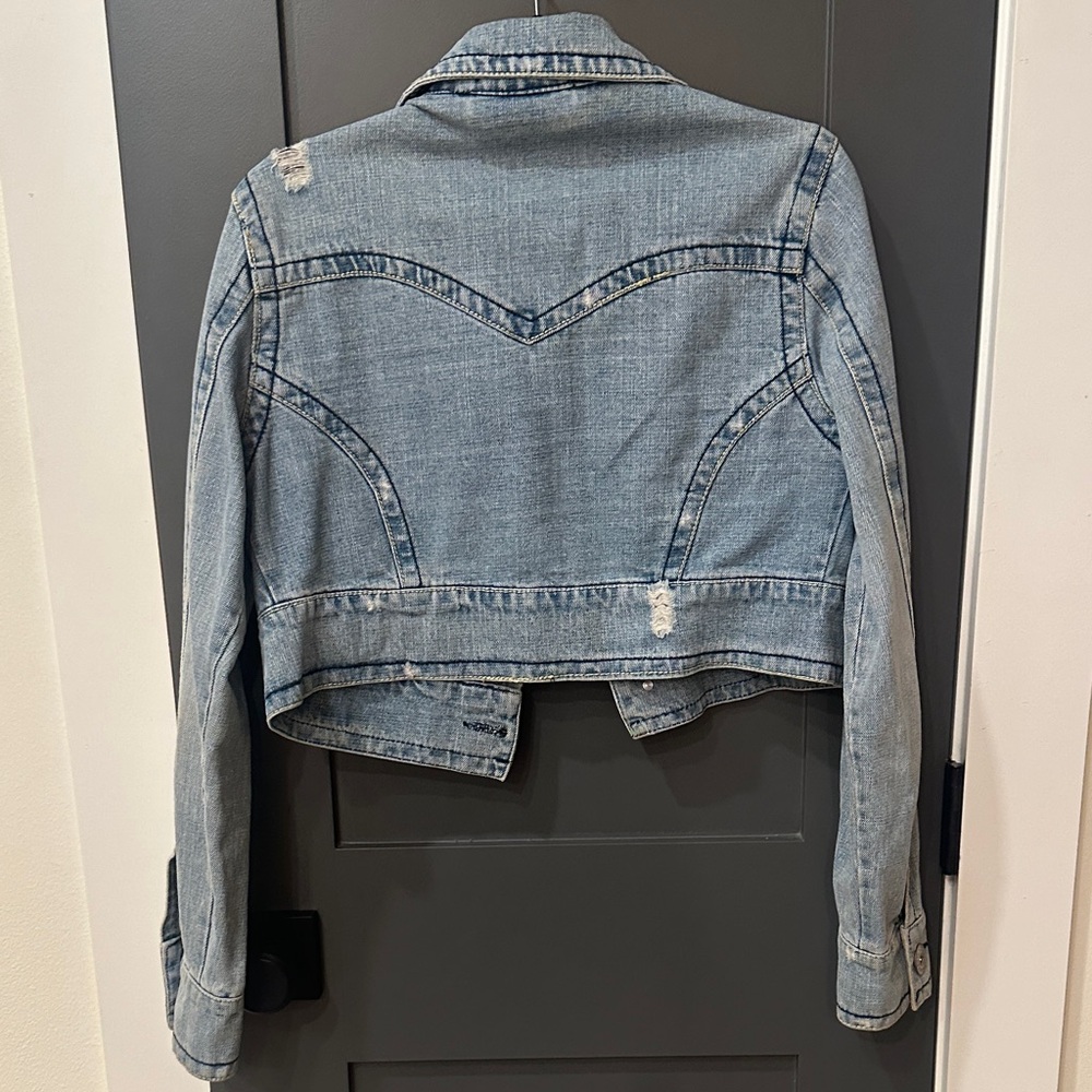 Z. Cavaricci Light Blue Jean Jacket - Picture 2 of 3